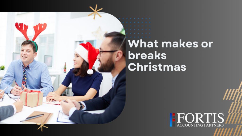 What makes or breaks Christmas